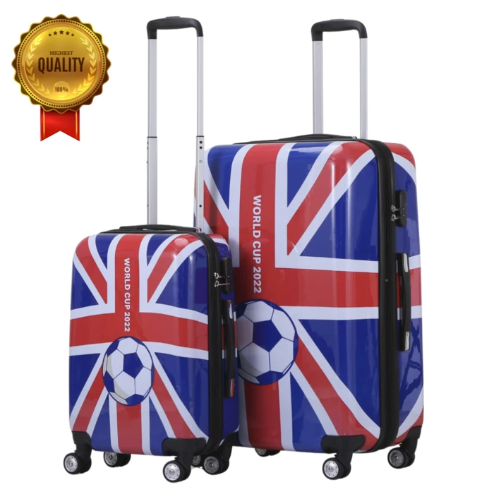 סט 2 מזוודות מונדיאל 610 UK 2022 | סט מיוחד במהדורה מוגבלת