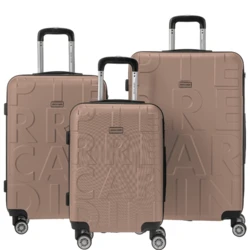 סט 3 מזוודות קשיחות Alpha pierre cardin