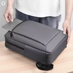 תיק גב שחור למחשב דגם ALON