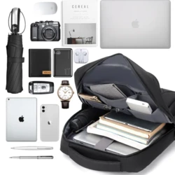 תיק גב שחור למחשב דגם NIT