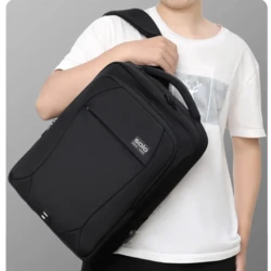 תיק גב שחור למחשב דגם NIT