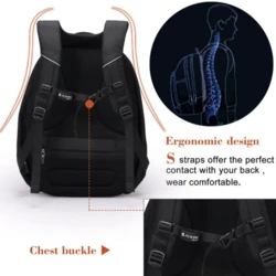 תיק גב בטיחותי נגד גניבות דגם STAF מותג