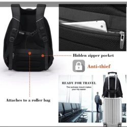 תיק גב בטיחותי נגד גניבות דגם STAF מותג