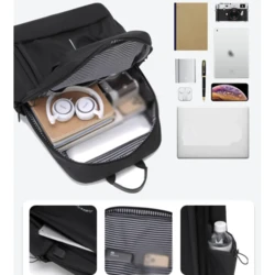 תיק גב שחור למחשב דגם UrbanPro