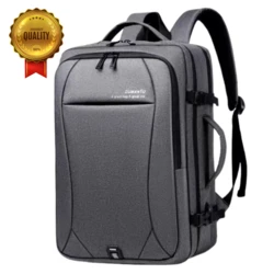 תיק גב אפור למחשב דגם EXSTRA