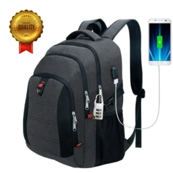 תיק גב שחור למחשב דגם GRAND