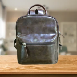 תיק גב מעור חום Galit