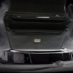 תיק עסקים יוקרתי מעור Daniel שחור