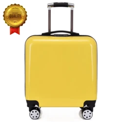 טרולי מזוודה קשיח קטן לילדים על גלגלים