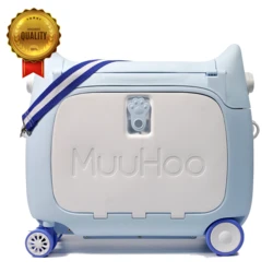 מזוודת ילדים שהופכת לשולחן 758 עם פטנט רשום של המותג MuuHoo | מהדורה מיוחדת