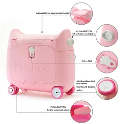 מזוודת ילדים שהופכת לשולחן 758 עם פטנט רשום של המותג MuuHoo | מהדורה מיוחדת