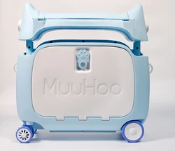 מזוודת ילדים שהופכת לשולחן 758 עם פטנט רשום של המותג MuuHoo | מהדורה מיוחדת