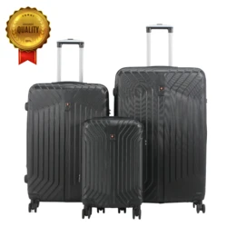 סט שלישיית מזוודות קשיחות איכותיות מבית SWISS