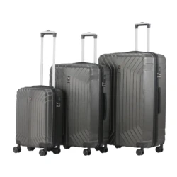 סט שלישיית מזוודות קשיחות איכותיות מבית SWISS