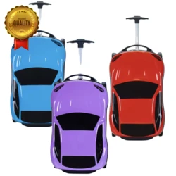 טרולי מזוודה לילדים בצורה של אוטו רכב בימבה